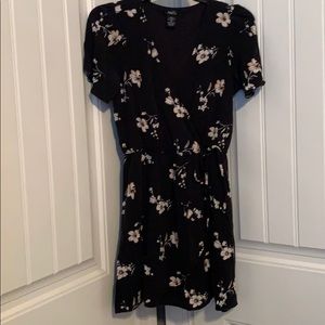 Floral Wrap Dress